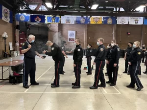 Anishinabek Police Service smudge ceremony